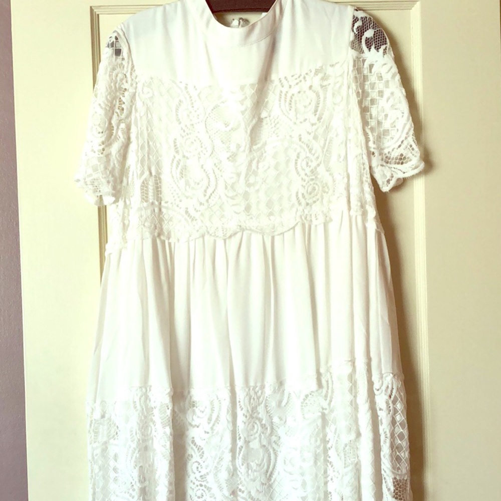 Kendall + Kylie Babydoll Dress